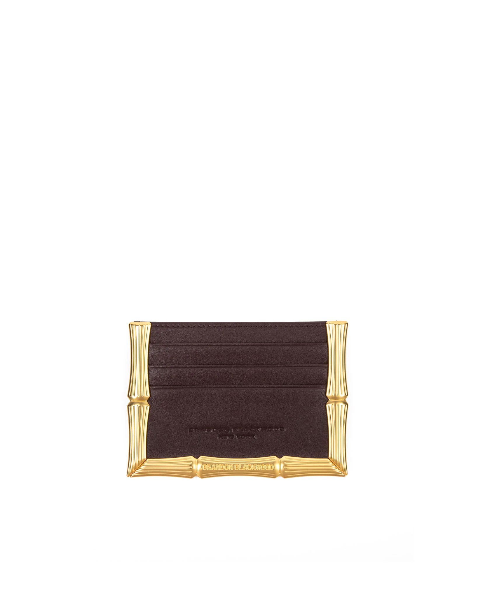 Bamboo B Card Holder