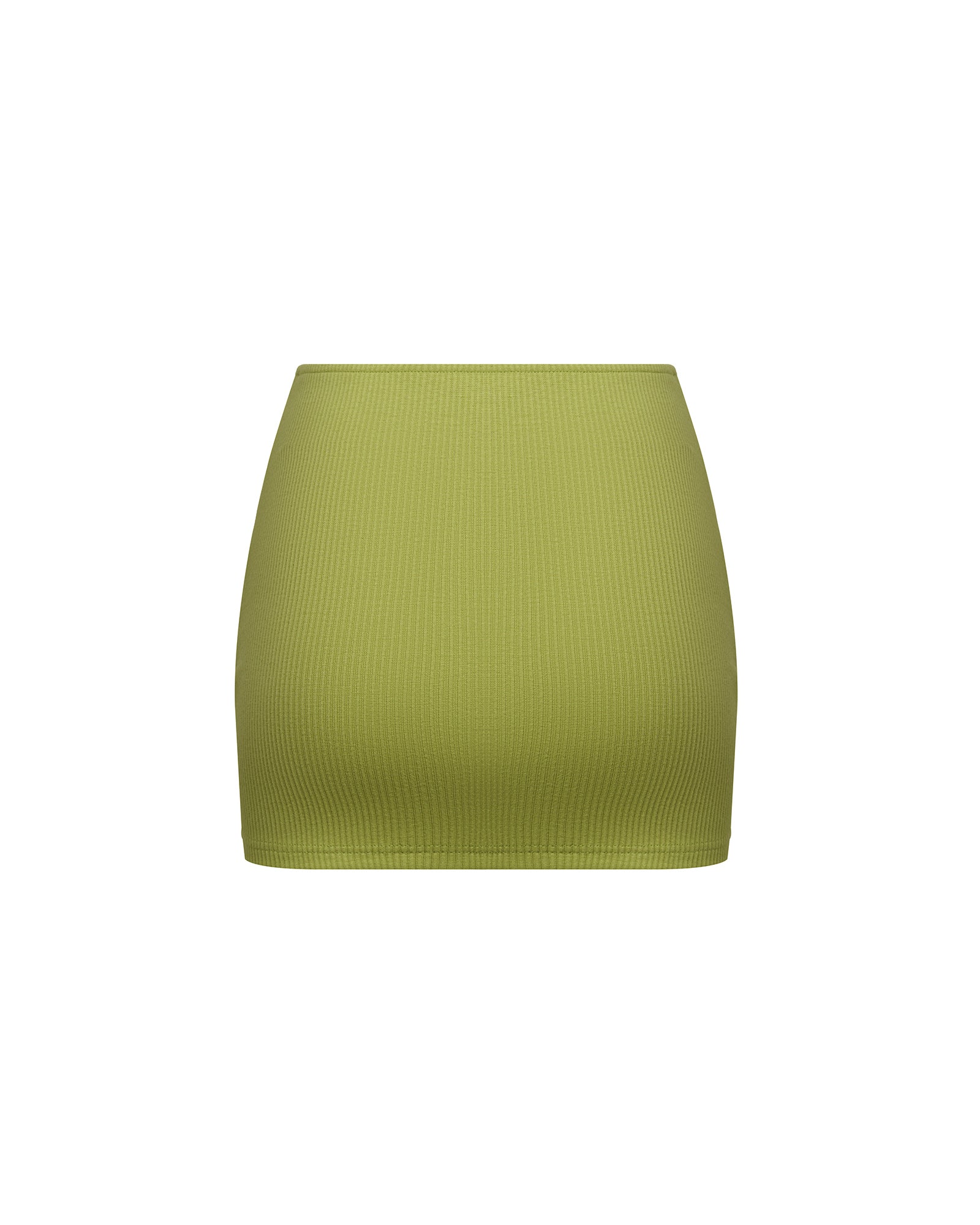 Ribbed Mid Rise Skirt - Image 2