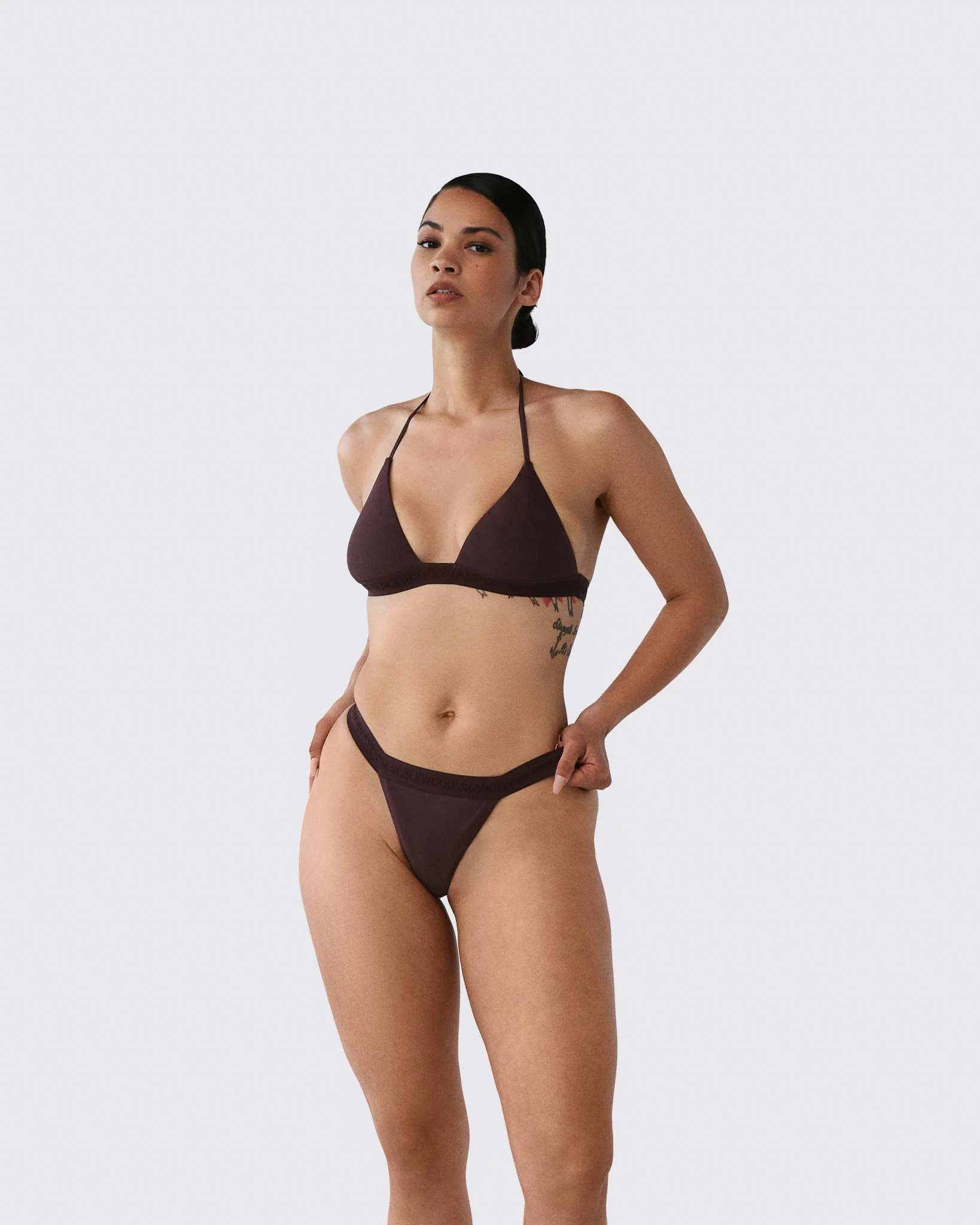 Logo Halter Bikini Top - Image 2