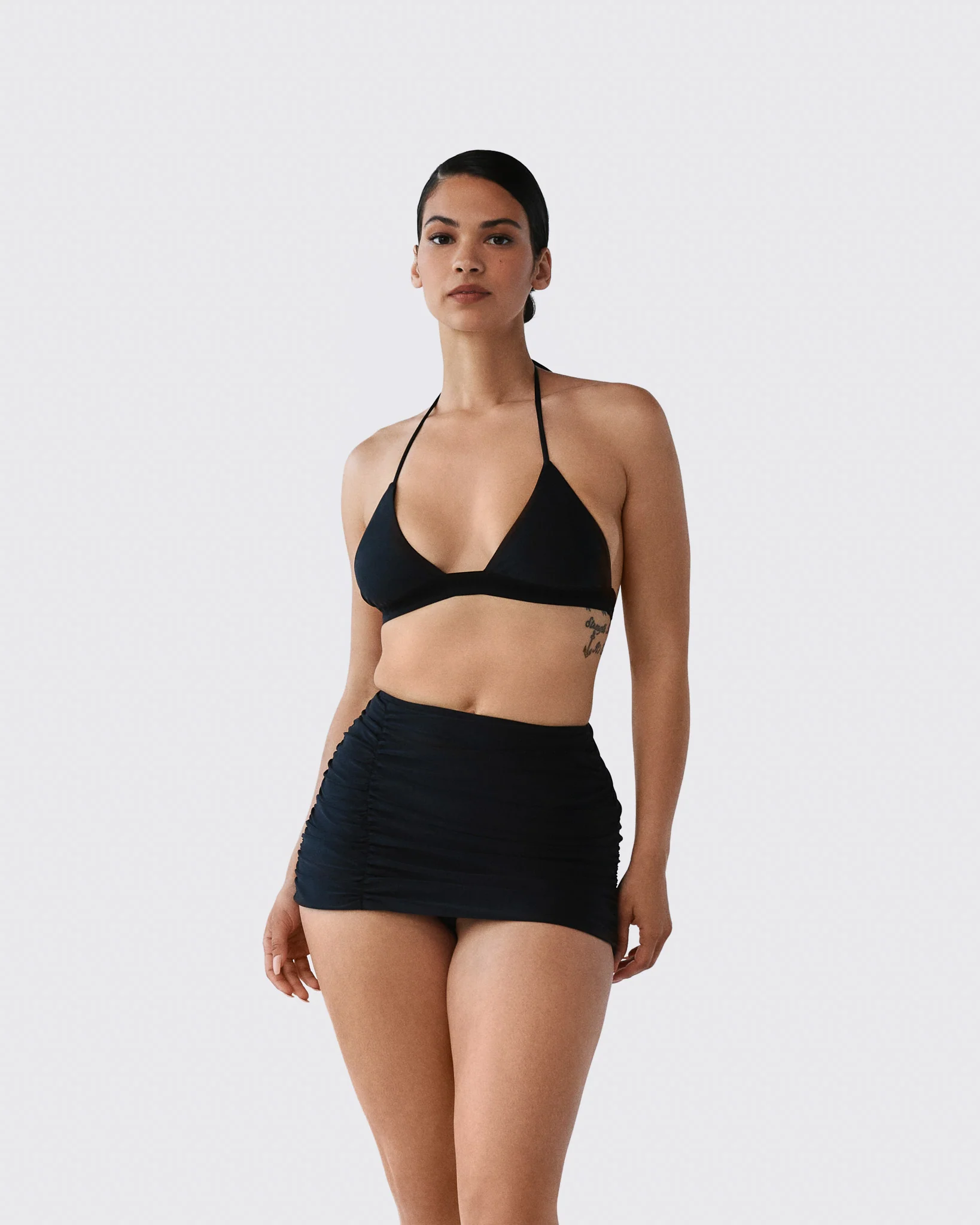 Ruched Swim Skirt - Image 2